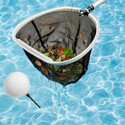SKiM360 "Floater/Rake" Combo 18 Inch STANDARD Nylon Daily use NET - Sold 5 Per Box